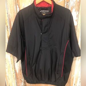 DryJoys by Footjoy Golf Outdoor Short Sleeve Shirt Jacket Size Med
